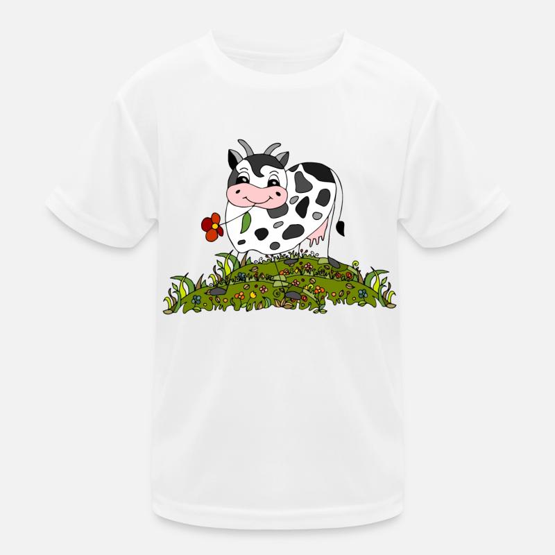 Cow Kids Functional T-Shirt