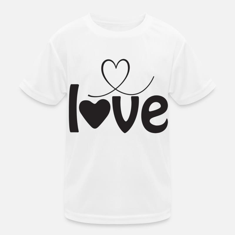 J’adore la Saint-Valentin T-shirt sport Enfant