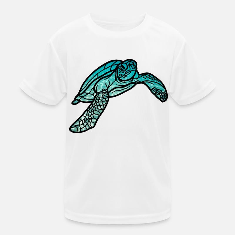 Sea turtle Kids Functional T-Shirt