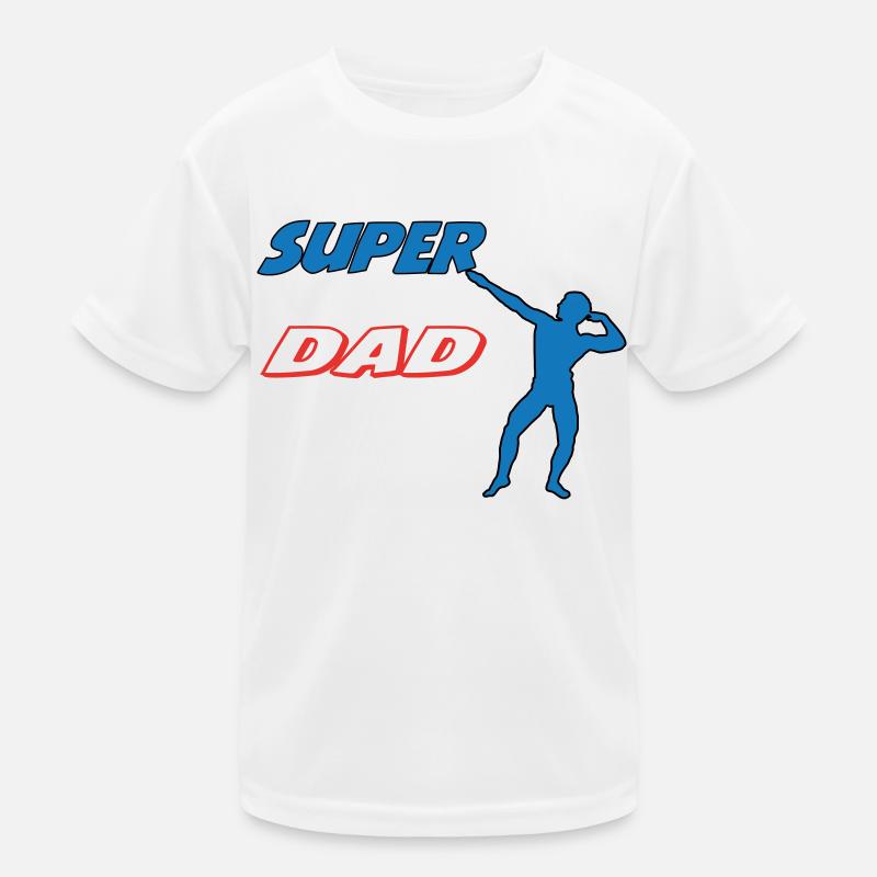 SUPER DAD Kids Functional T-Shirt