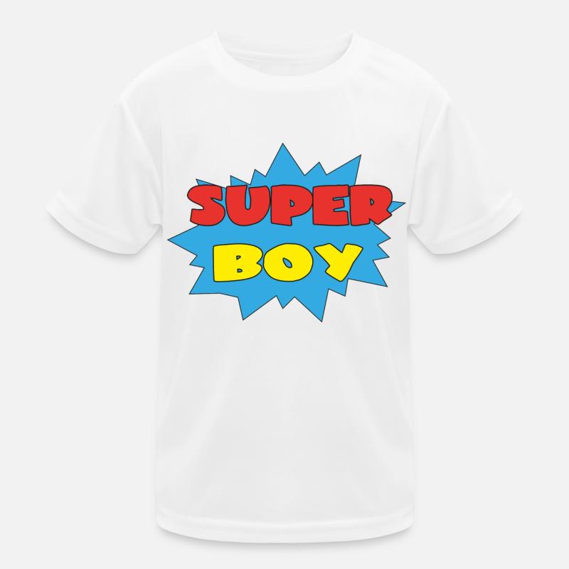 SUPER BOY Kids Functional T-Shirt