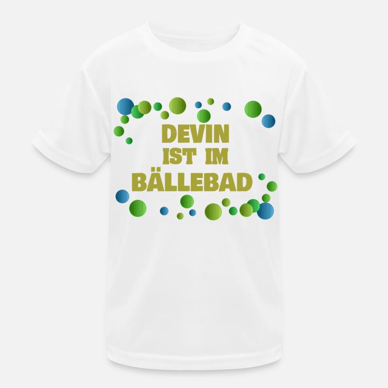 Devin Kids Functional T-Shirt