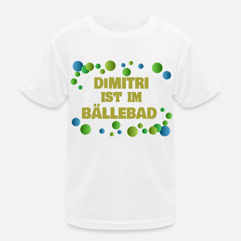 Bolde Dimitri Funktionsshirt til børn