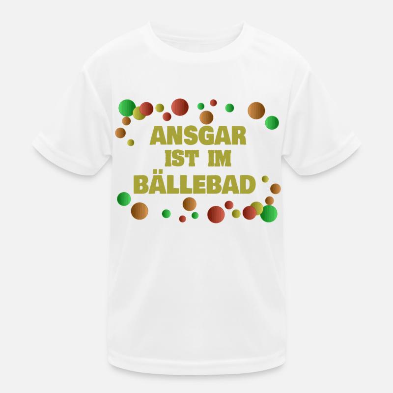 Bolde Ansgar Funktionsshirt til børn