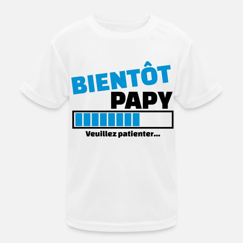bientôt papy T-shirt sport Enfant
