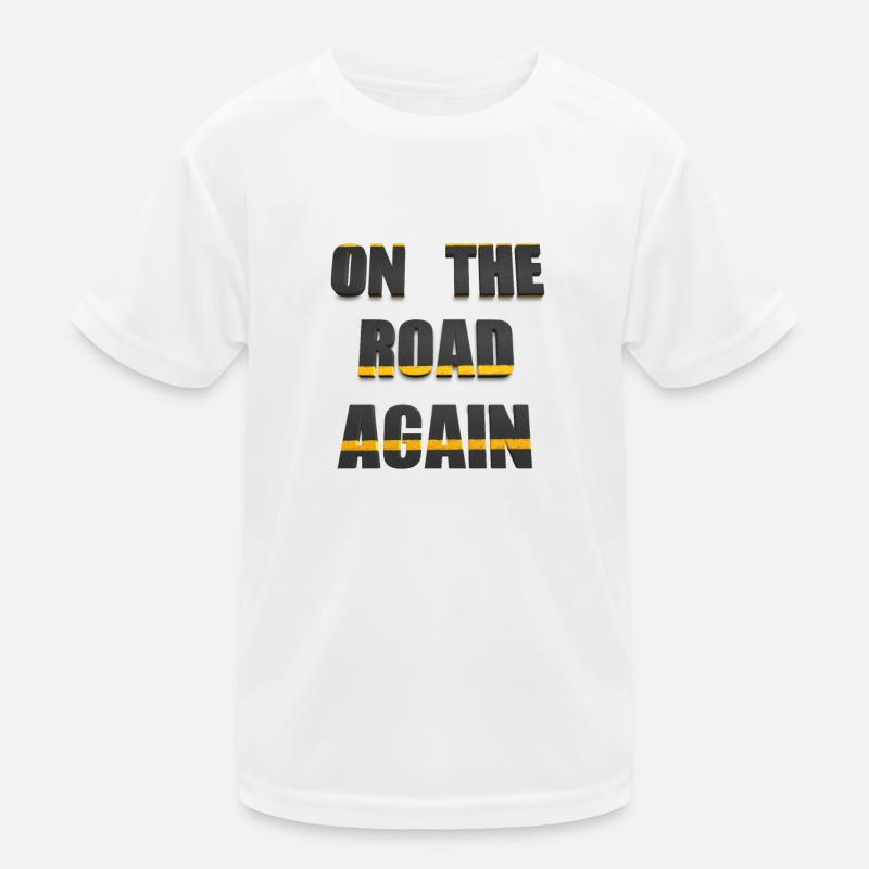On the road Kids Functional T-Shirt