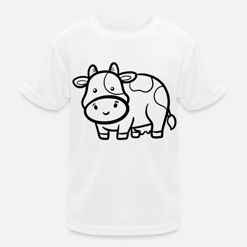 Cow Kids Functional T-Shirt