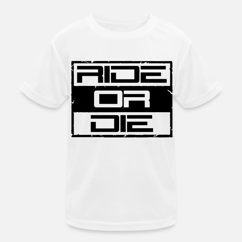 Rouler ou mourir T-shirt sport Enfant