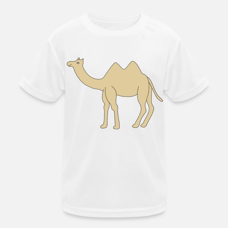 Einsames Kamel Kinder Funktions-T-Shirt