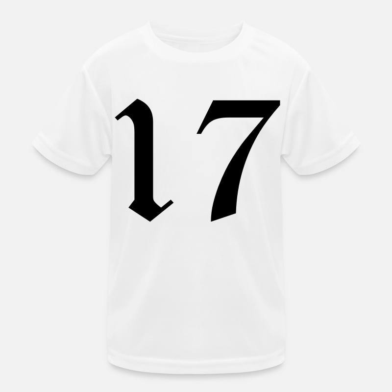 17 Kinder Funktions-T-Shirt