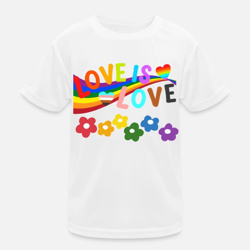 Pride Kinder Funktions-T-Shirt
