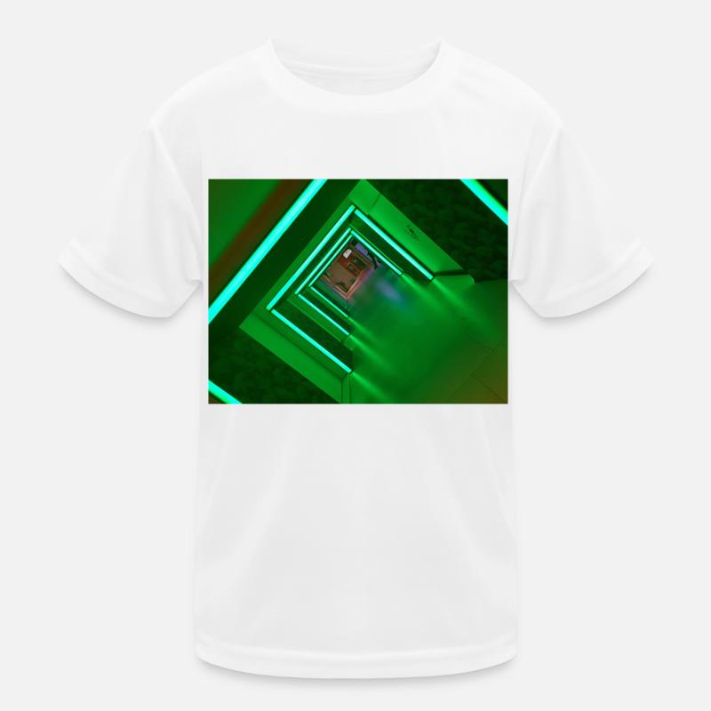 LED Flur Geschenk & Geschenkidee Kinder Funktions-T-Shirt