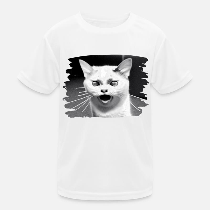 Cracy chat 7 T-shirt sport Enfant