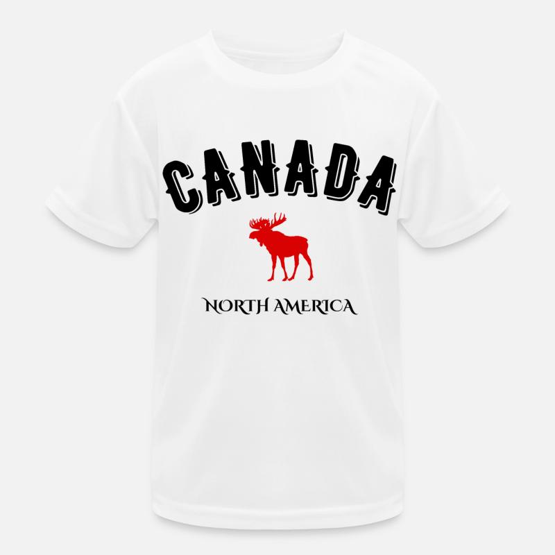 Canada north america Kids Functional T-Shirt