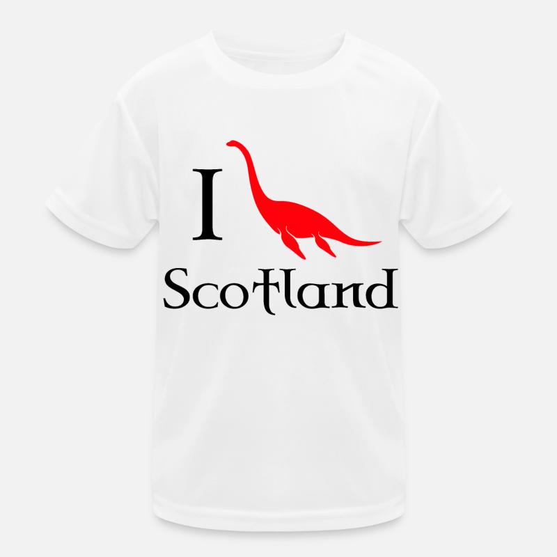 I heart Scotland Kids Functional T-Shirt