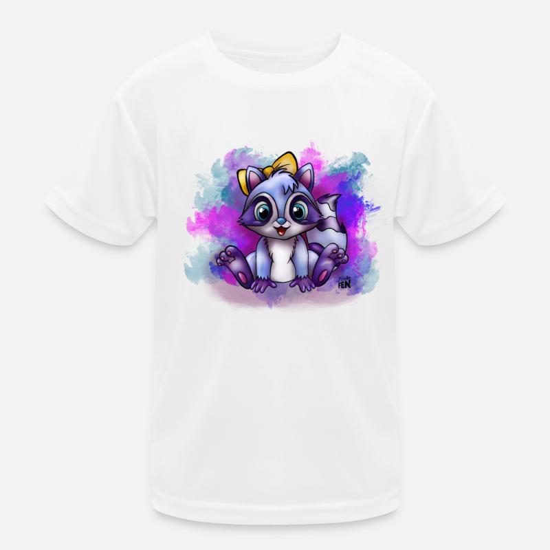 Bébé raton laveur T-shirt sport Enfant