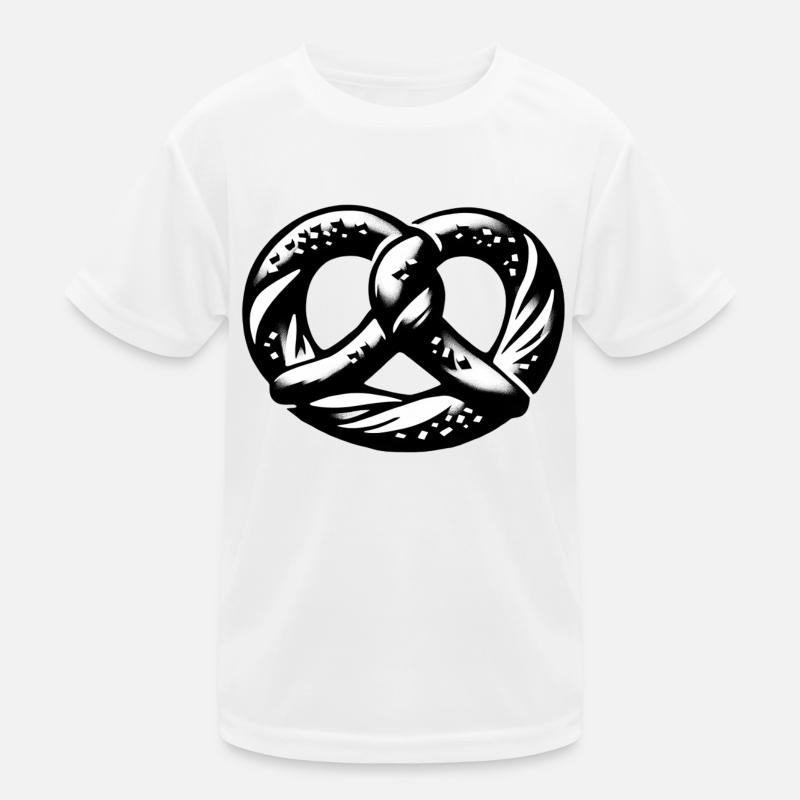 BREZEL Backwaren pretzel Kinder Funktions-T-Shirt