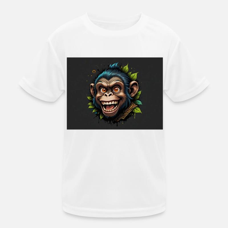 Affe Kinder Funktions-T-Shirt