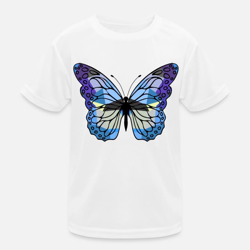 Schmetterling Kinder Funktions-T-Shirt