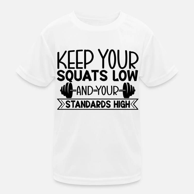 Squat Slow Kinder Funktions-T-Shirt