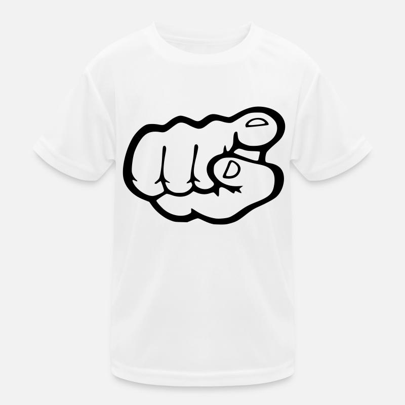 Finger Point Kids Functional T-Shirt