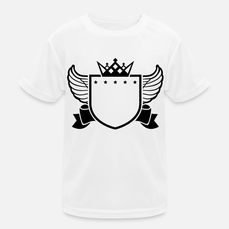 shield_empty_di1 Kinder Funktions-T-Shirt
