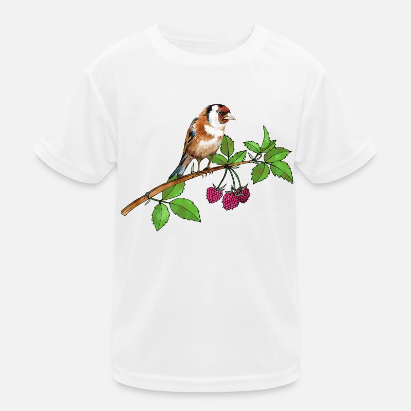 Oiseau coloré T-shirt sport Enfant