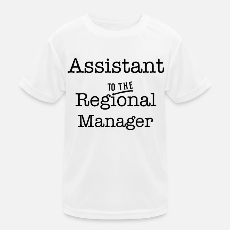 Regional Manager Assistant Kids Functional T-Shirt
