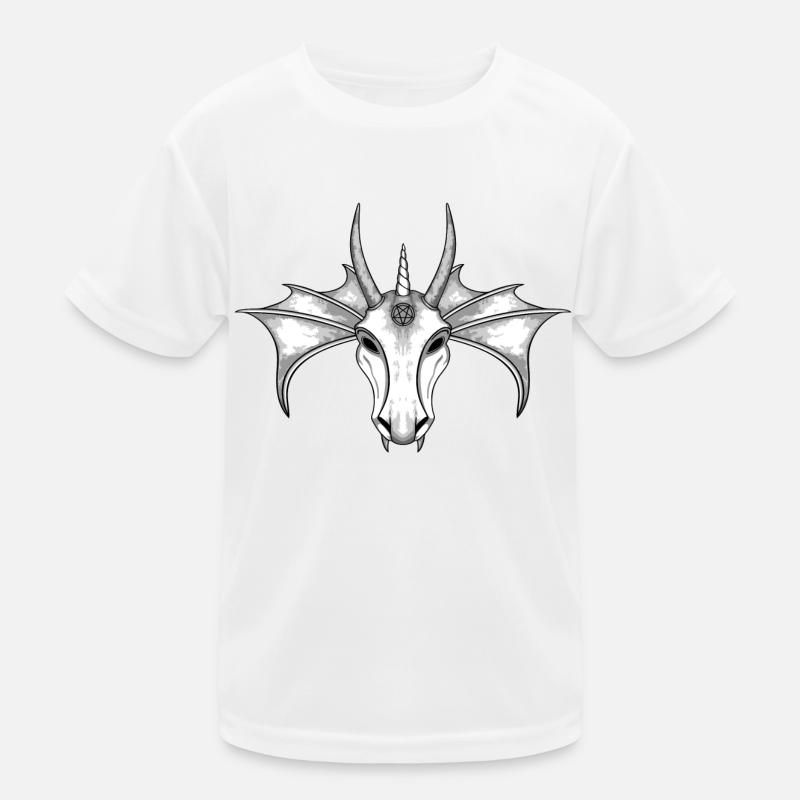 drachenkopf 1 Kinder Funktions-T-Shirt