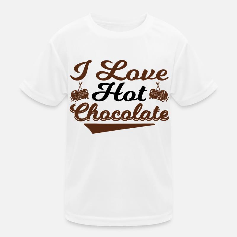 J’adore le chocolat chaud T-shirt sport Enfant