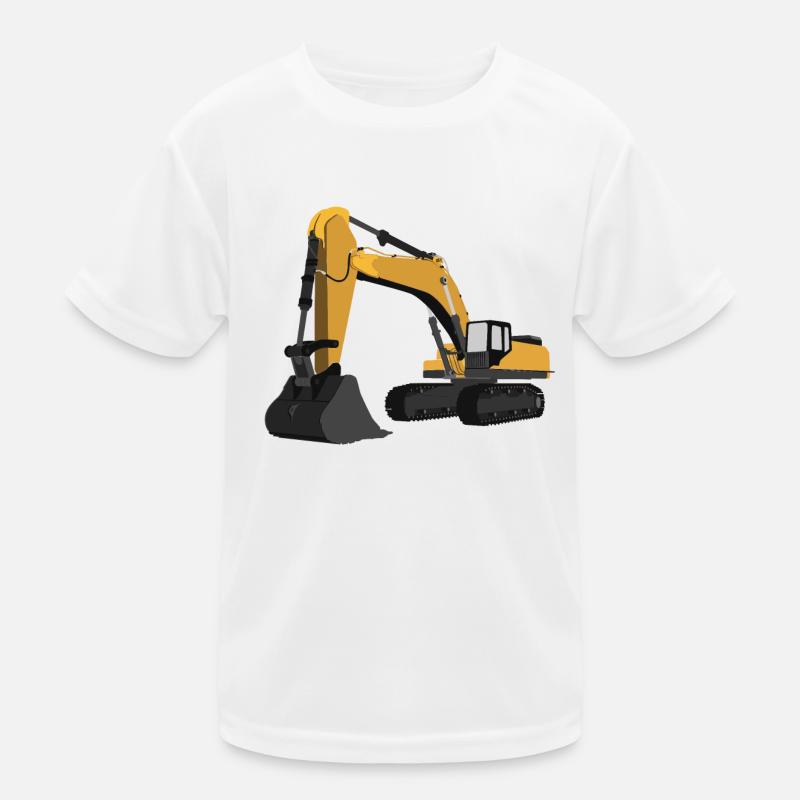 Bagger Kinder Funktions-T-Shirt