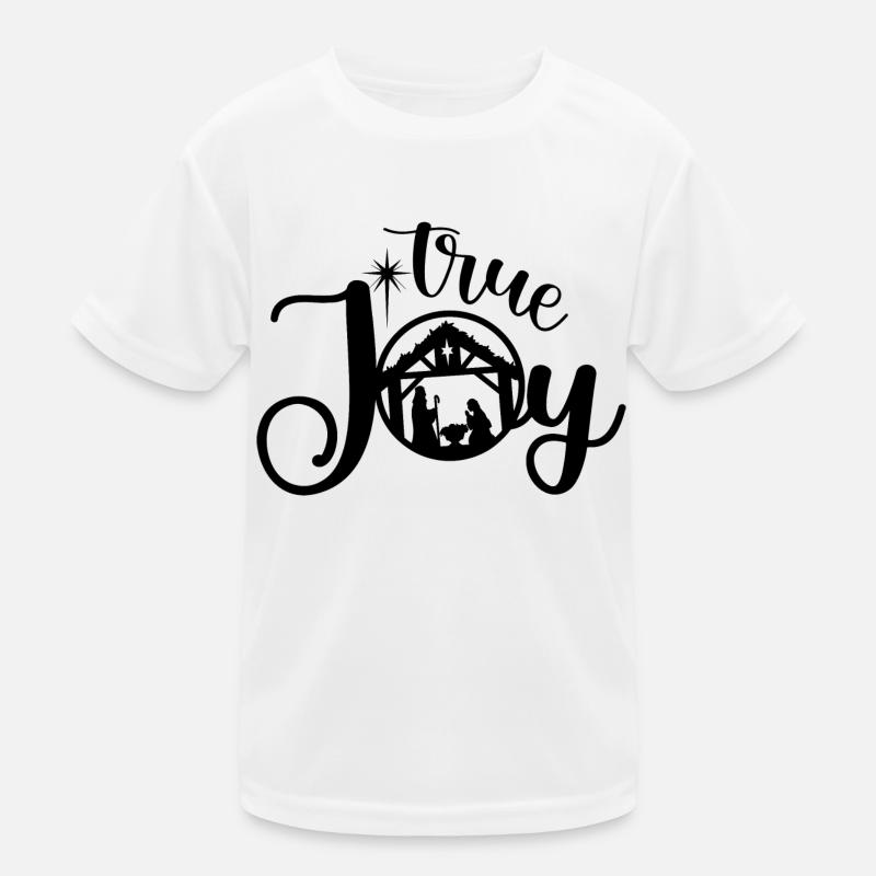 True Joy in black Kids Functional T-Shirt