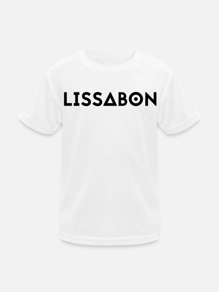 LISBON - Kids Functional T-Shirt - white