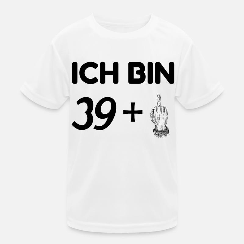 40e anniversaire, bac à glace 39+ T-shirt sport Enfant