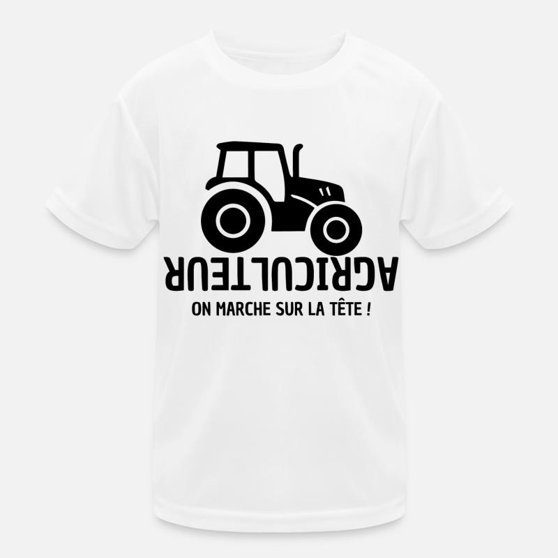 Bauer, Bauer, Bauer, Traktor Kinder Funktions-T-Shirt