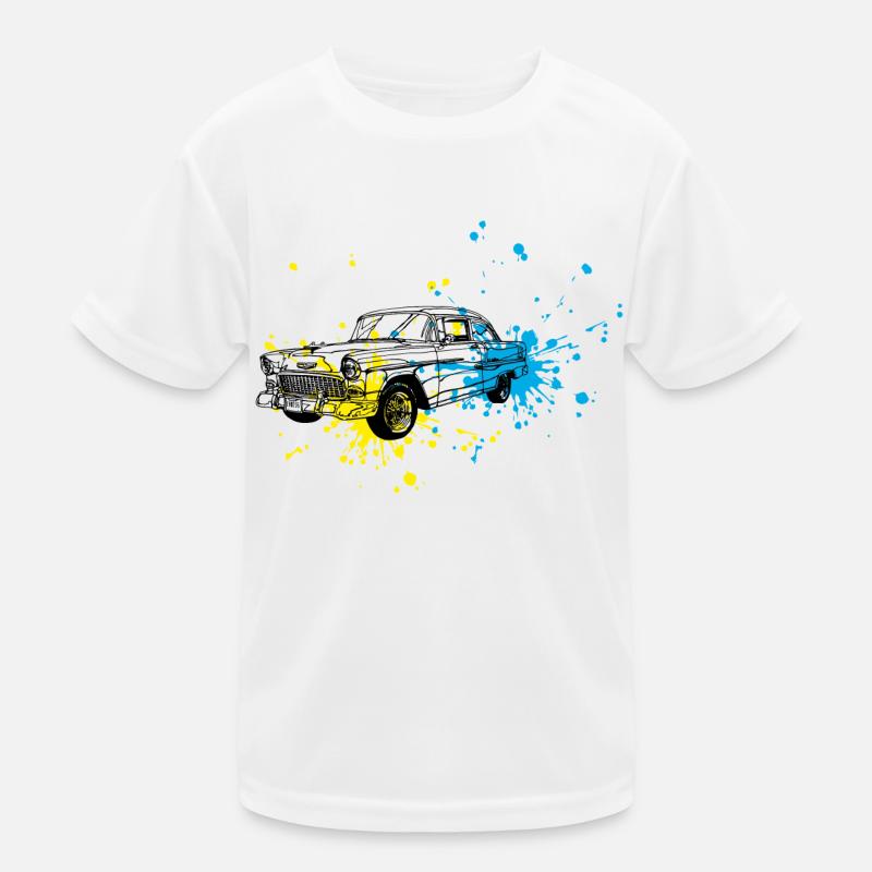 Oldtimer splash Kinder Funktions-T-Shirt