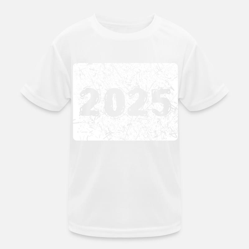 Year 2025 Kids Functional T-Shirt
