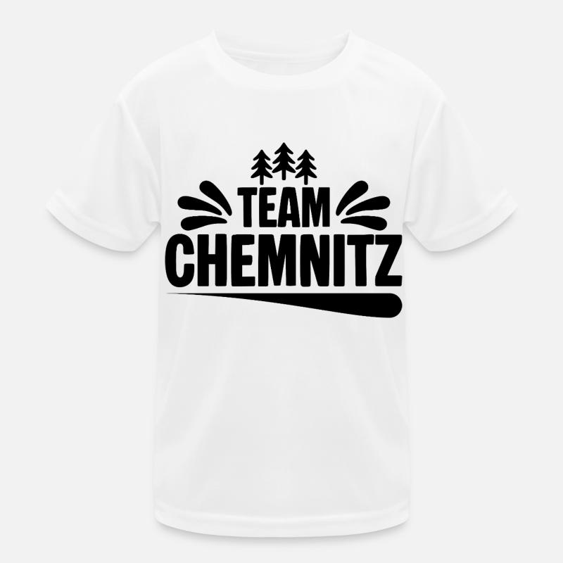 Team Chemnitz Kinder Funktions-T-Shirt