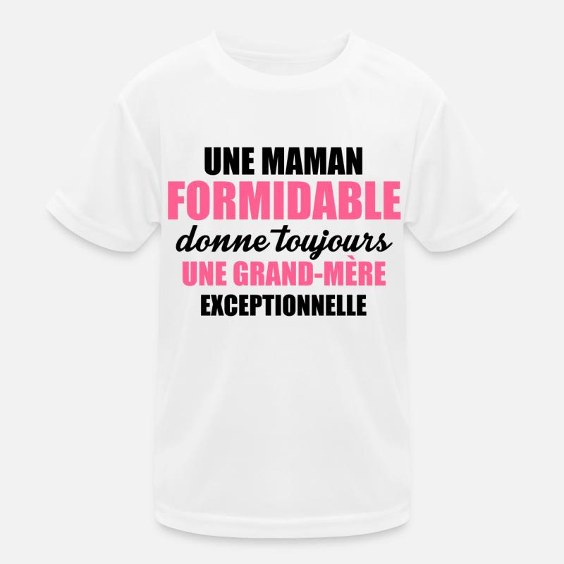 une grand mère exceptionnelle T-shirt sport Enfant