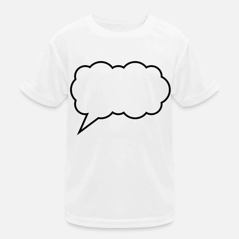 cloud bubble Kids Functional T-Shirt
