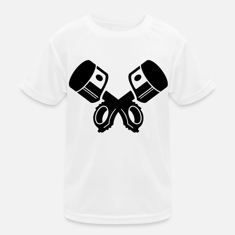 Kolben Kinder Funktions-T-Shirt