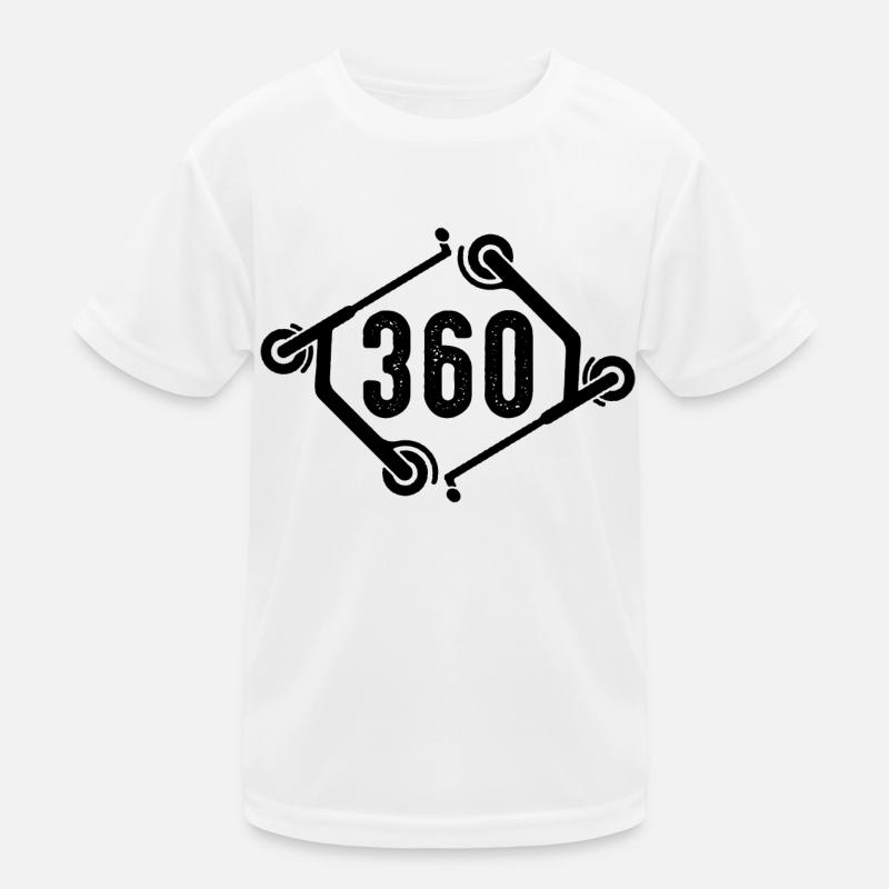 360 Cascadeurs de scooters stunt T-shirt sport Enfant