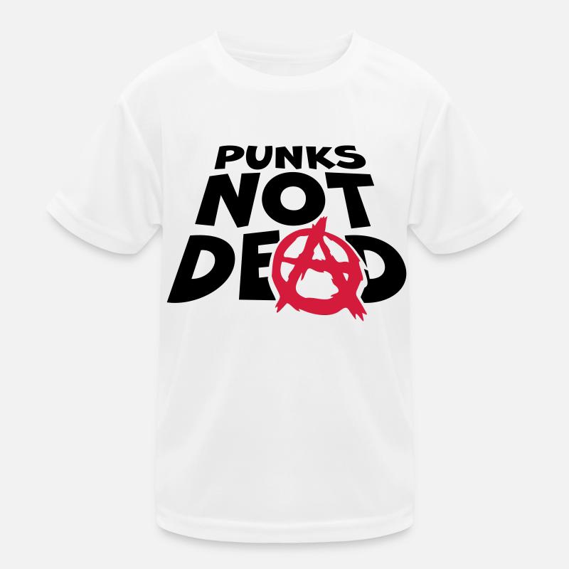 punks pas mort citation T-shirt sport Enfant