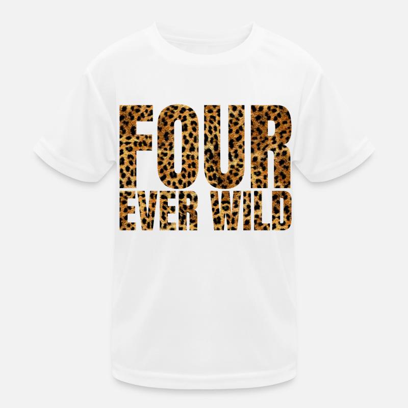 Four Ever Wild 29 Kinder Funktions-T-Shirt