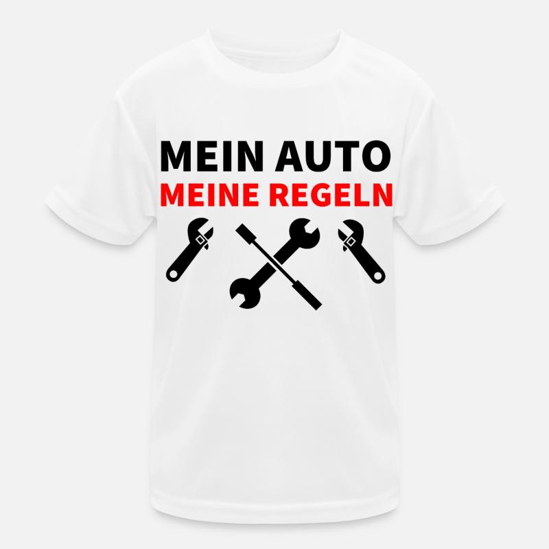 Auto Kinder Funktions-T-Shirt