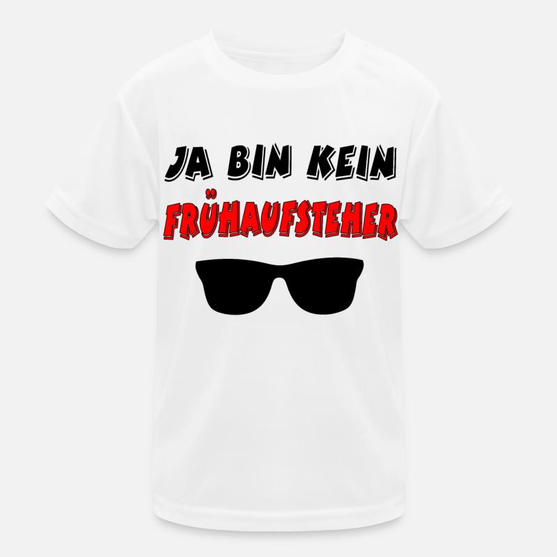 Frühaufsteher Kinder Funktions-T-Shirt