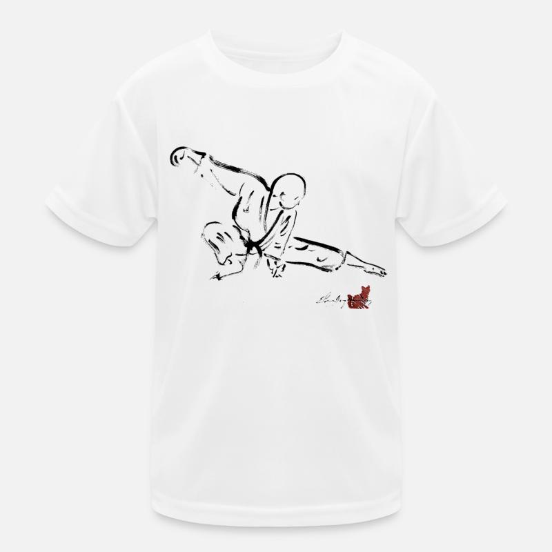 FELINEITE MARTIAL KARATE ORT Kinder Funktions-T-Shirt