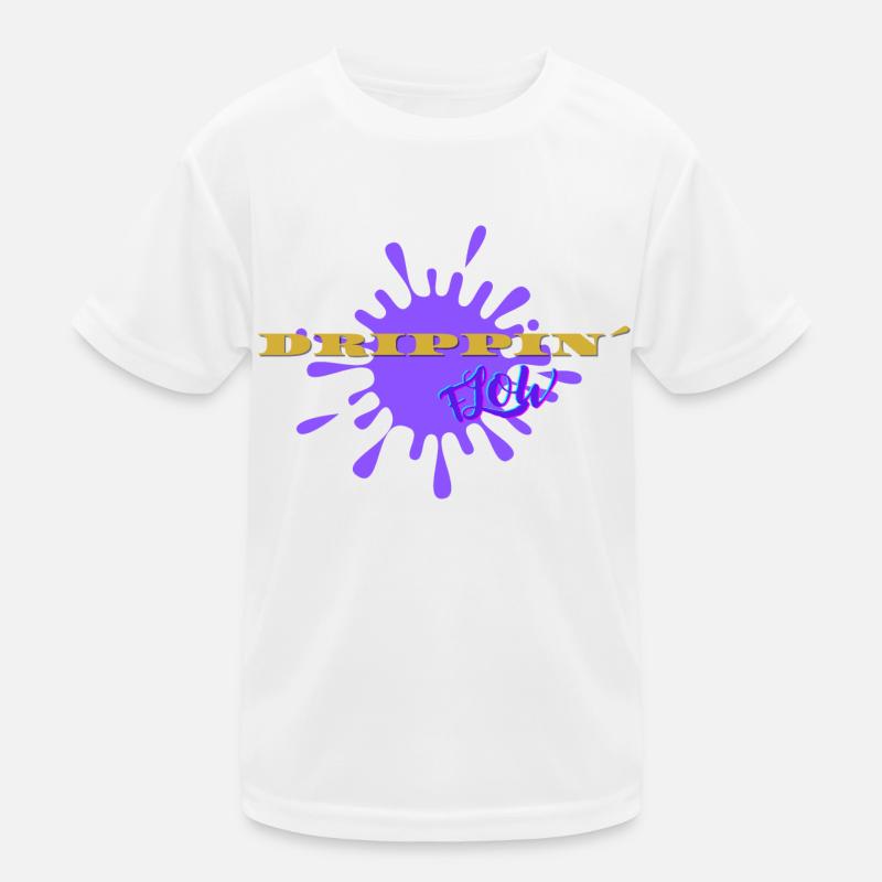 Goutte à goutte T-shirt sport Enfant