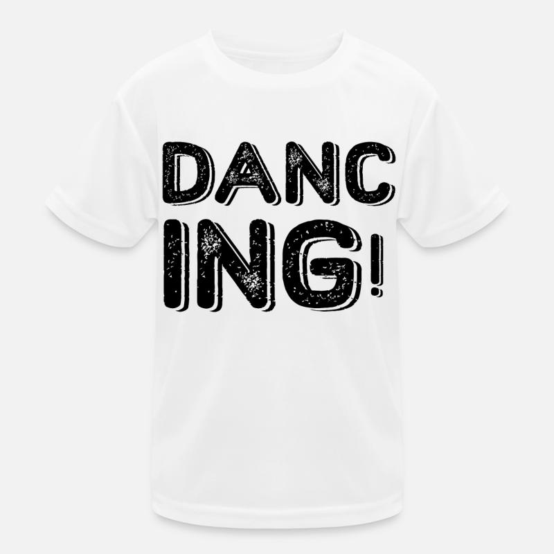 Dancing Dance Music Kinder Funktions-T-Shirt