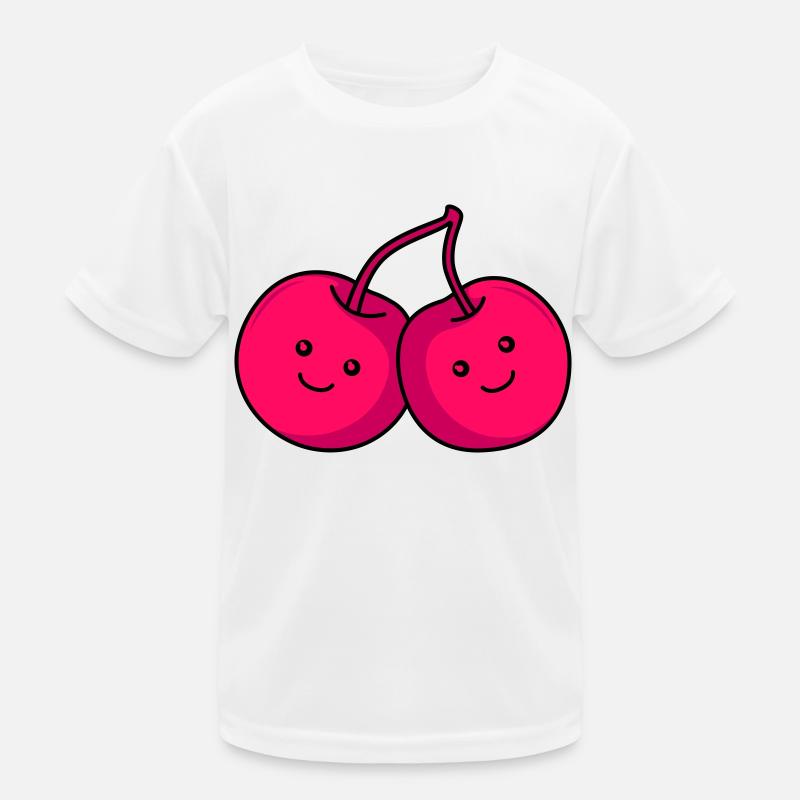 kirschen comic Kinder Funktions-T-Shirt